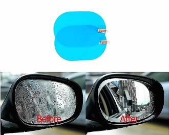 Αντιθαμβωτική και Αδιάβροχη Μεμβράνη Καθρέφτη Αυτοκινήτου σετ 2τμχ