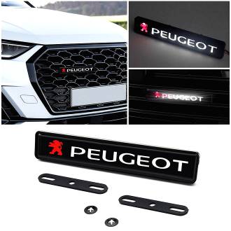 Φωτιζόμενο Λογότυπο Led για την Μάσκα - Peugeot
