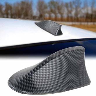 Αυτοκόλλητη κεραία οροφής αυτοκινήτου Shark – Carbon