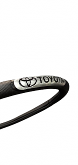Toyota Κάλυμμα Τιμονιού Πλαστική Δερματίνη 38cm