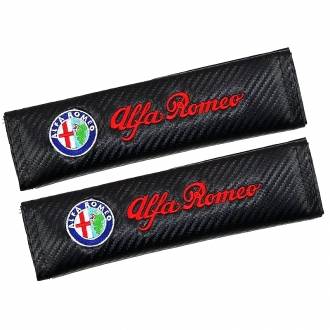Μαξιλαράκια Ζώνης Αυτοκινήτου Carbon Alfa Romeo Pr2