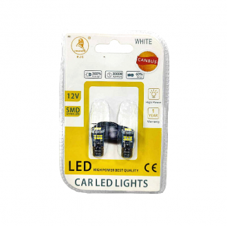 LED Ψείρες Αυτοκινήτου CANBUS T10 - σετ 2τμχ Pro11