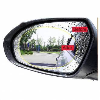 Αντιθαμβωτικό και Αδιάβροχη Προστασία Καθρέπτη Αυτοκινήτου σετ 2τμχ