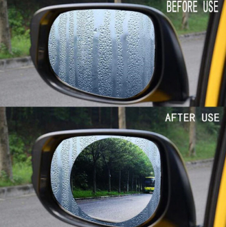 Αντιθαμβωτικό και Αδιάβροχη Προστασία Καθρέπτη Αυτοκινήτου σετ 2τμχ