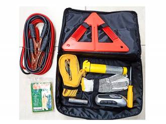 Βαλιτσάκι Έκτακτης Ανάγκης Αυτοκινήτου - Emergency Kit σετ 9τμχ
