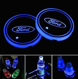 Φωτάκι Led Ποτηροθήκης Ford με 7 χρώματα