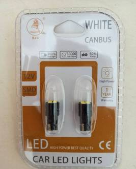 LED Ψείρες Αυτοκινήτου T10 CANBUS - σετ 2τμχ Pro1