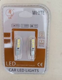 LED Ψείρες Αυτοκινήτου T10 - σετ 2τμχ Pro10