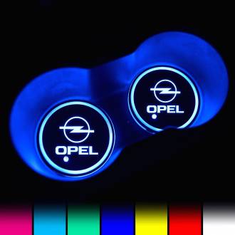 Φωτάκι Led Ποτηροθήκης Opel με 7 χρώματα