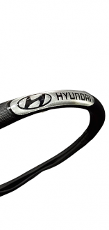 Hyundai Κάλυμμα Τιμονιού Πλαστική Δερματίνη 38cm