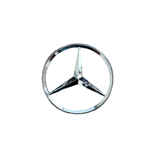 Σήμα Mercedes Αυτοκόλλητο με Pins Κουμπωτό 8.50cm