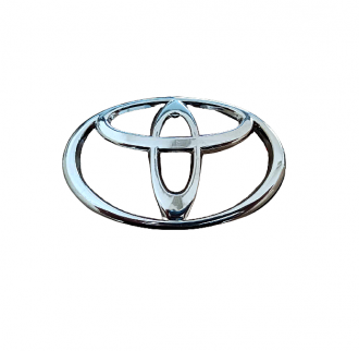 Σήμα Toyota Αυτοκόλλητο με Pins Κουμπωτό 6.6x10cm