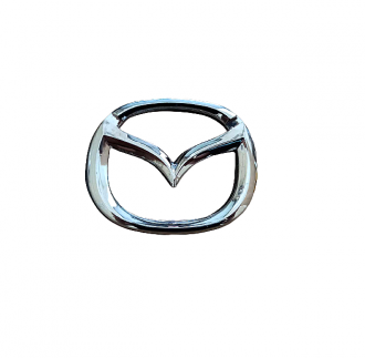 Σήμα Mazda Αυτοκόλλητο με Pins Κουμπωτό 6x7.5cm