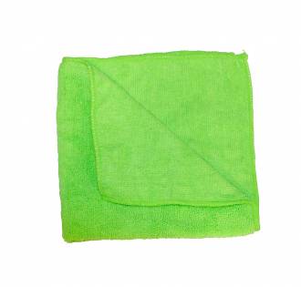 Απορροφητική Πετσέτα Πράσινο Lime Διπλής Όψεως Μικροϊνών Μεγάλη 65x32cm