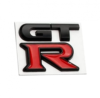 Αυτοκόλλητο Μεταλλικό Σήμα GTR 5.2 x 6cm